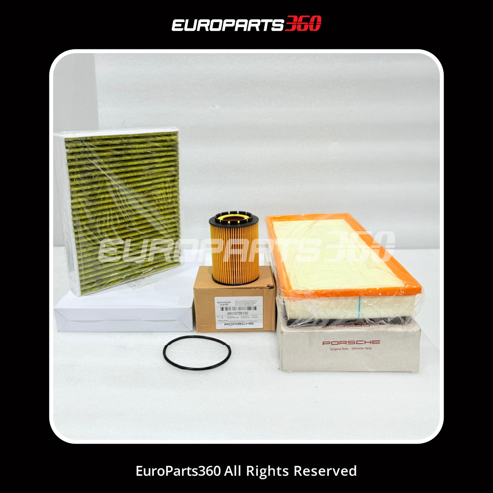 Porsche Genuine Service Kit 95811013000 + 95857221900 + 95510756100