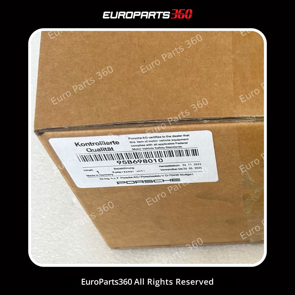 Porsche Macan 95b 2.0 / 3.0 Air Suspension Compressor 95B698010 (2014-2026) Europarts360