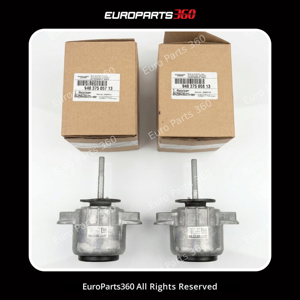 Porsche Panamera V8 Engine Mount Set S, GTS, Turbo (L&R) 94837505813 94837505713 