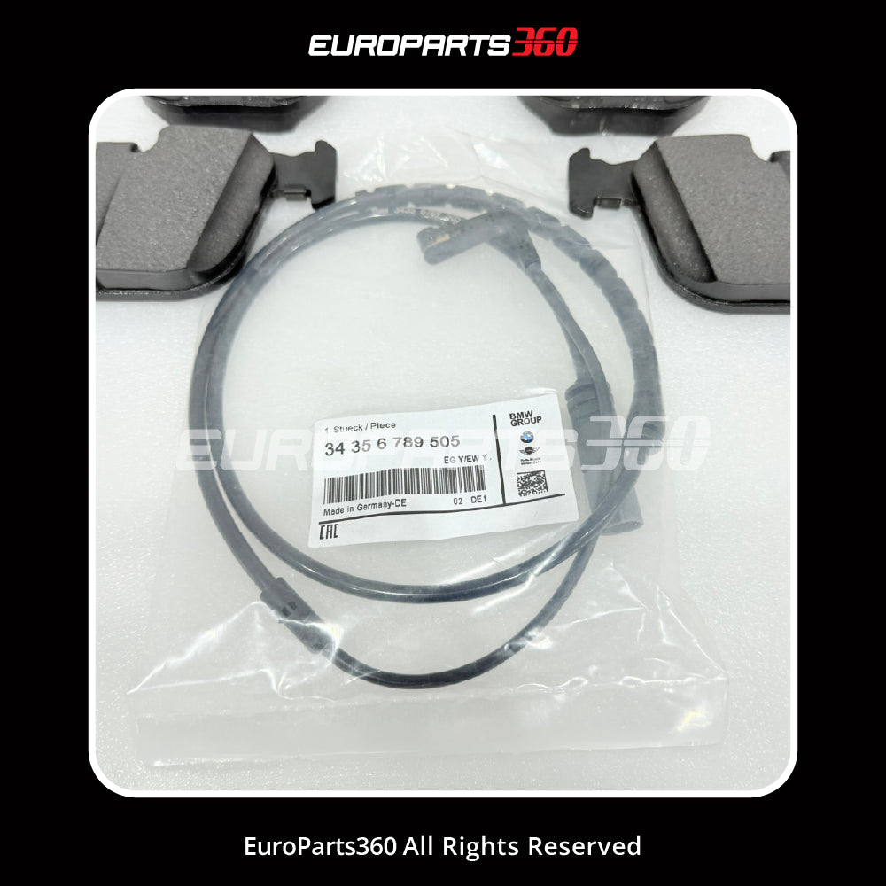 BMW 5 6 7 X5 X6 Rear Brake Pad Set 34216783555, 34356789505