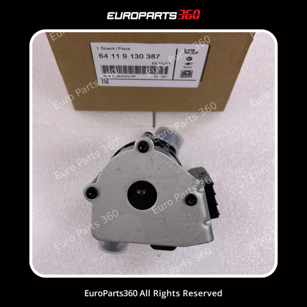 BMW X5, X6, X5 M, X6 M Electric Auxiliary Water Pump (64119130387) 2007-2019 Europarts360