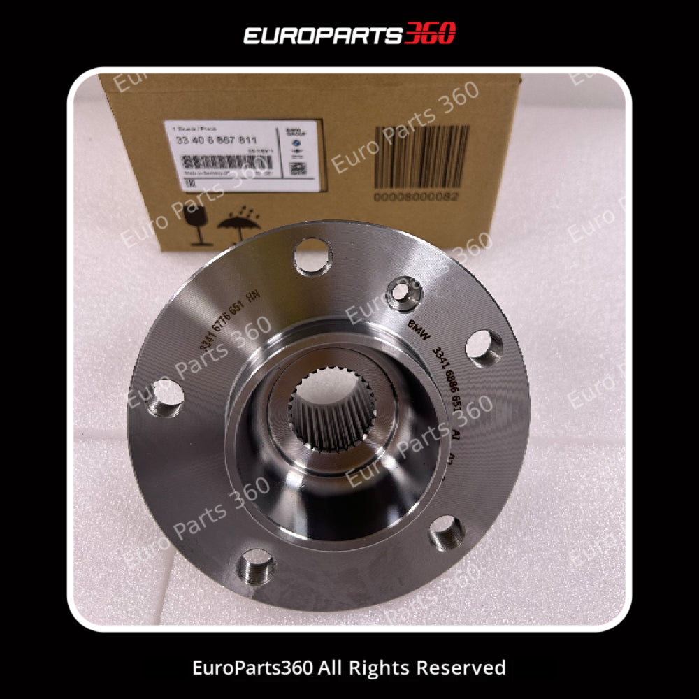 BMW X5 X6 Rear Wheel Hub Drive Flange 33406867811  (2007-2019) Europarts360