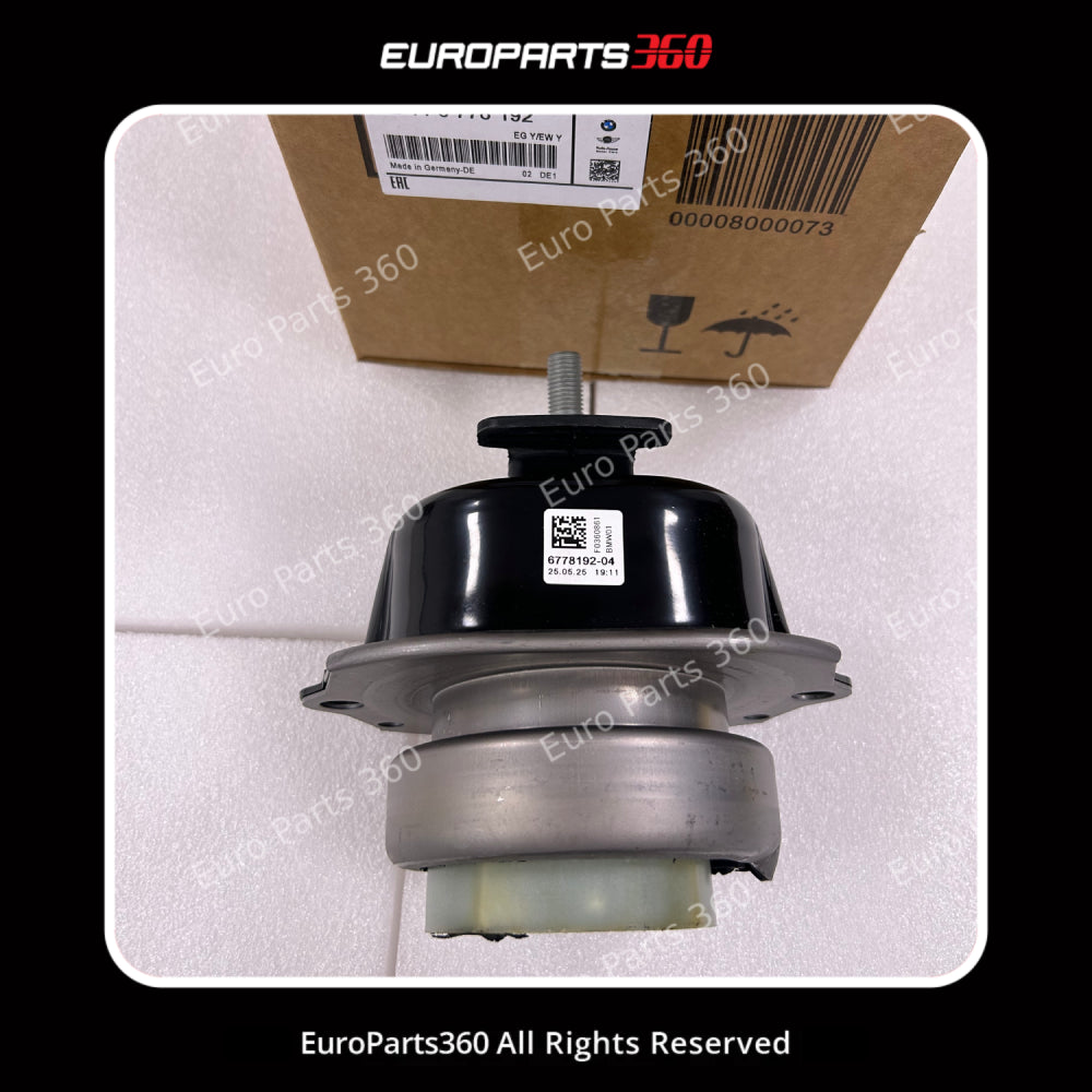 BMW X5 X6 Engine Mount Set Left Right  22116778191, 22116778192 2006-2019 Europarts360