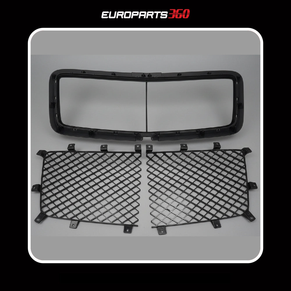 Bentley Bentayga Front Black Grille Insert & Trim Set 36A853683B 36A853667E 36A853684B 36A853653A (aftermarket)
