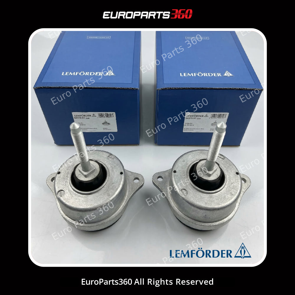 Lemforder Porsche 997 911 Both Engine Mount Set (Left & Right) 99737504904 (04-12) (Aftermarket) Europarts360