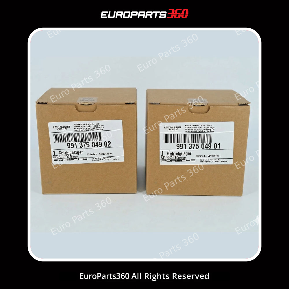 Porsche 911 Both Engine Mount Set (Left & Right) 99137504902, 99137504901  (11-20) Europarts360
