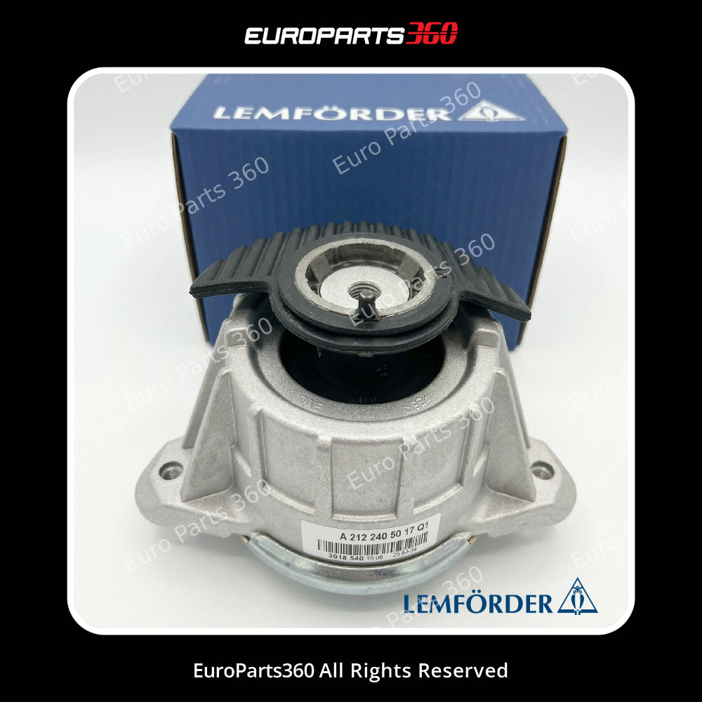 Lemforder Mercedes E-Class W212 Front Left & Right Engine Mount Set A2122405017 A2122404917 (09-15) (Aftermarket) Europarts360