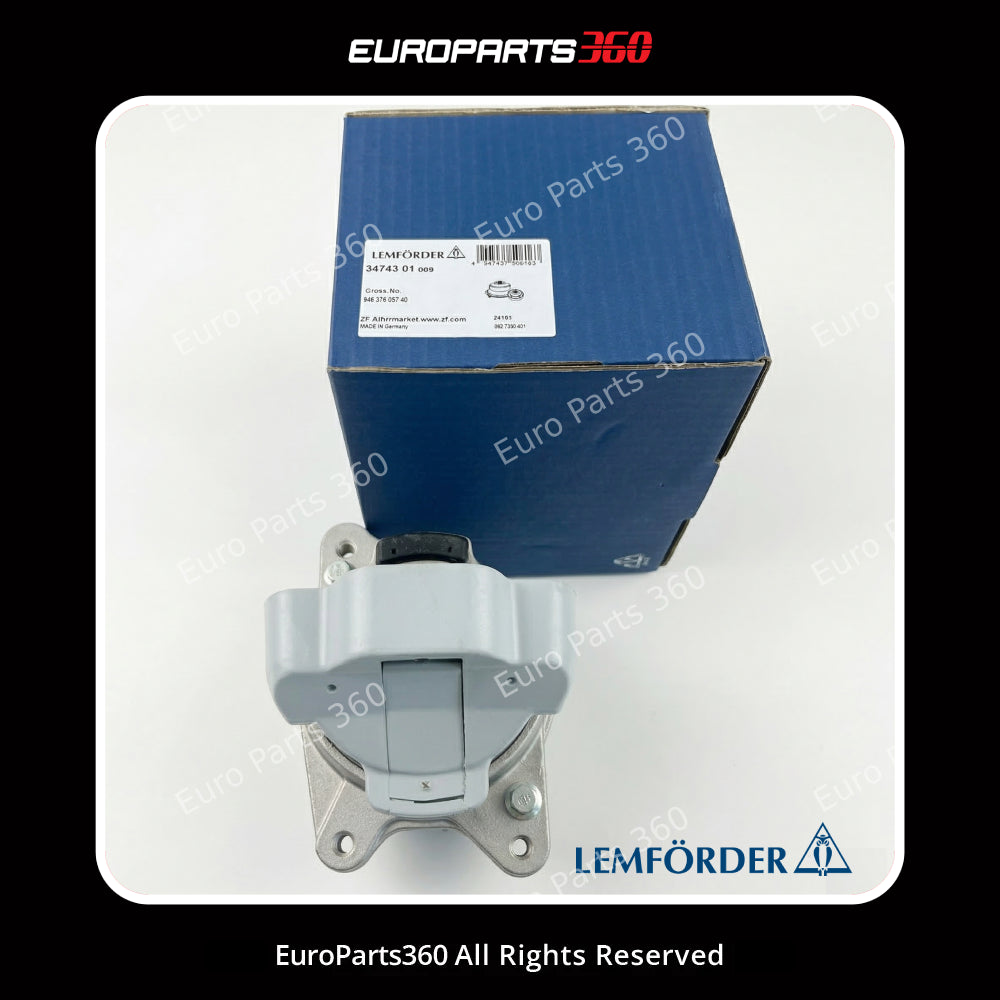 Lemforder Porsche Macan Front Left Engine Mount 94637505740 (14-26) (Aftermarket) Europarts360