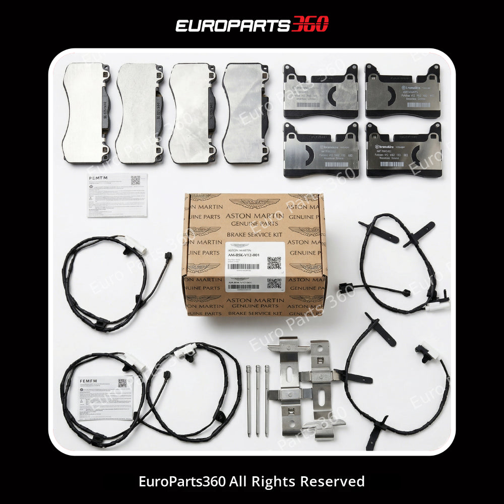 Aston Martin Db11 Front/Rear Brake Pads Set HY532C562BC, HY532D007BC (2016-2026)