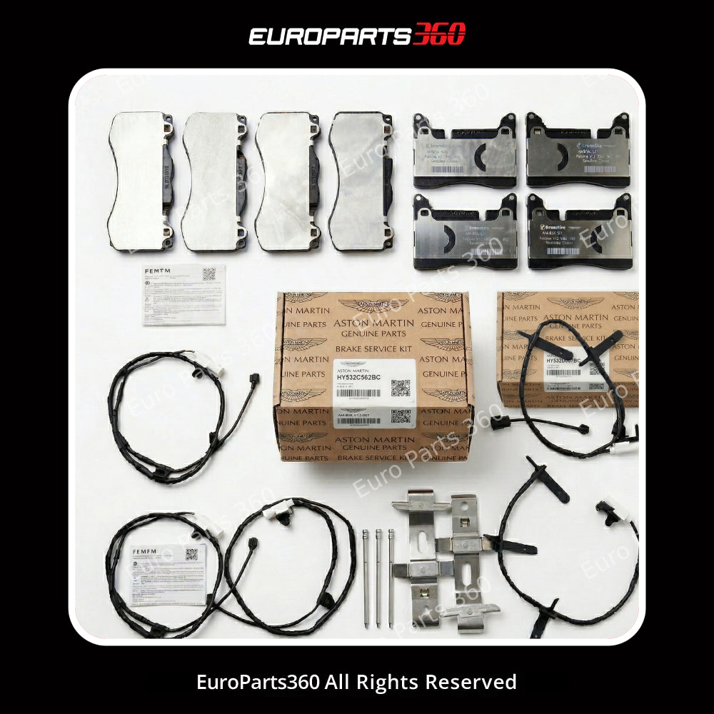 Aston Martin Db11 Front/Rear Brake Pads Set HY532C562BC, HY532D007BC (2016-2026)