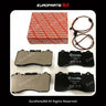 Kit de pastillas de freno delanteras Ferrari California con sensores 70003110 (2009-2014)