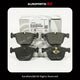 BMW 1 3 5 6 7 Series X5 X6 Rear Brake Pad Set with Sensor 34110301476 34356792571