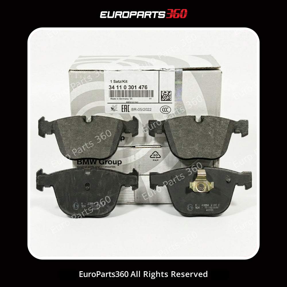 BMW 1 3 5 6 7 Series X5 X6 Rear Brake Pad Set with Sensor 34110301476 34356792571 Europarts360