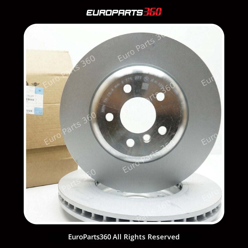 Bmw X5 X6 X7 Front Brake Rotors Set of Left & Right 34106875284, 34106875283