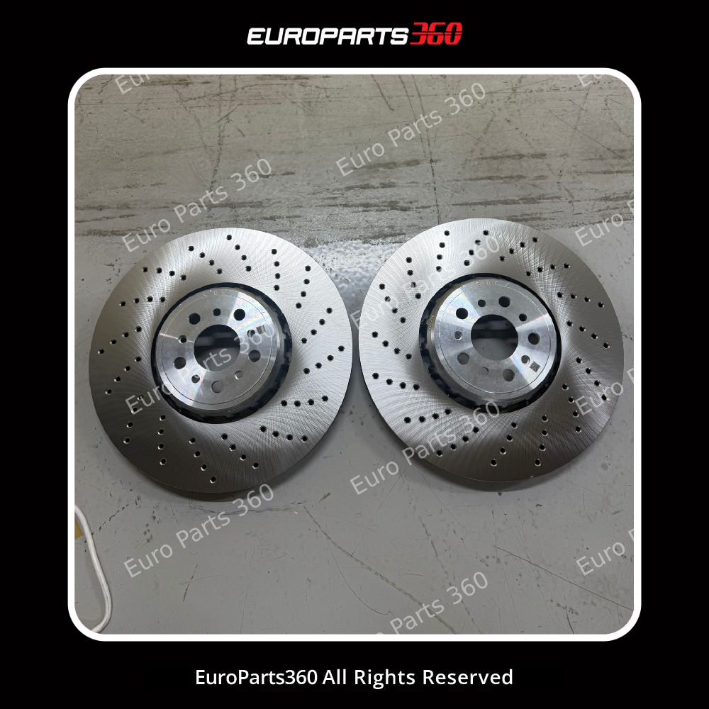BMW X3 X4 X5 X6 Front Brake Rotors Set of Two 34118054825 34118054826