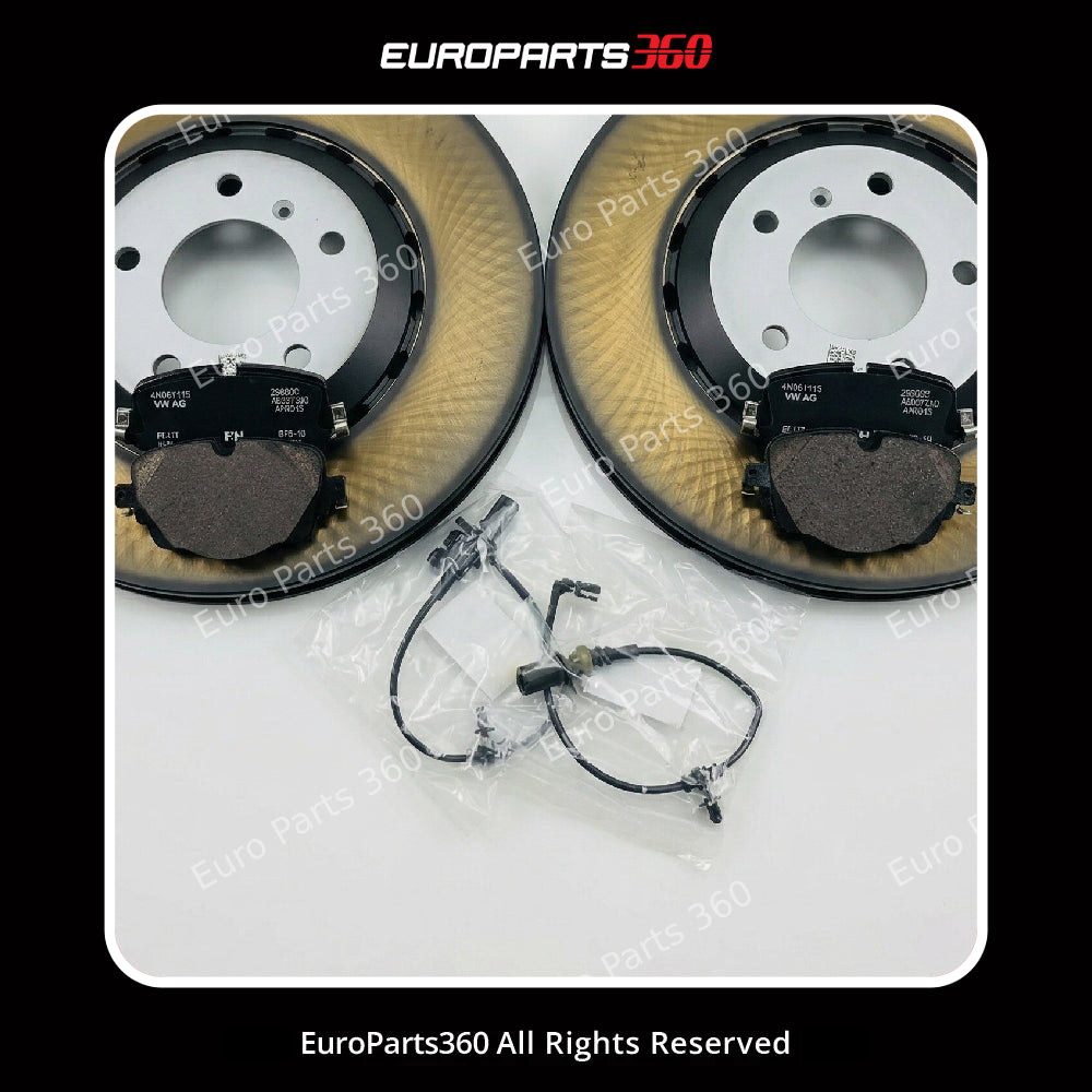 Genuine Bentley Bentayga Rear Brake Pads & Rotors 4M0698451C 4M0615601K