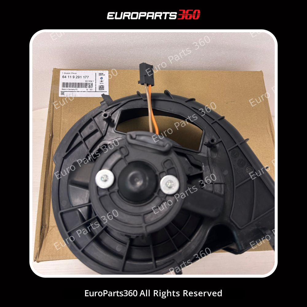 BMW X5 & X6 AC Blower Motor Assembly  F15/F16 64119291177 (2013-2019) Europarts360