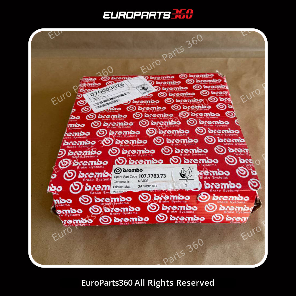 Ferrari F8 488 Gtb Pista Spider Front Brake Pads Set With Sensors 70003826