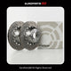 BMW X5M X6M Rear Brake Disc Set 34212284903 & 34212284904 2014-19