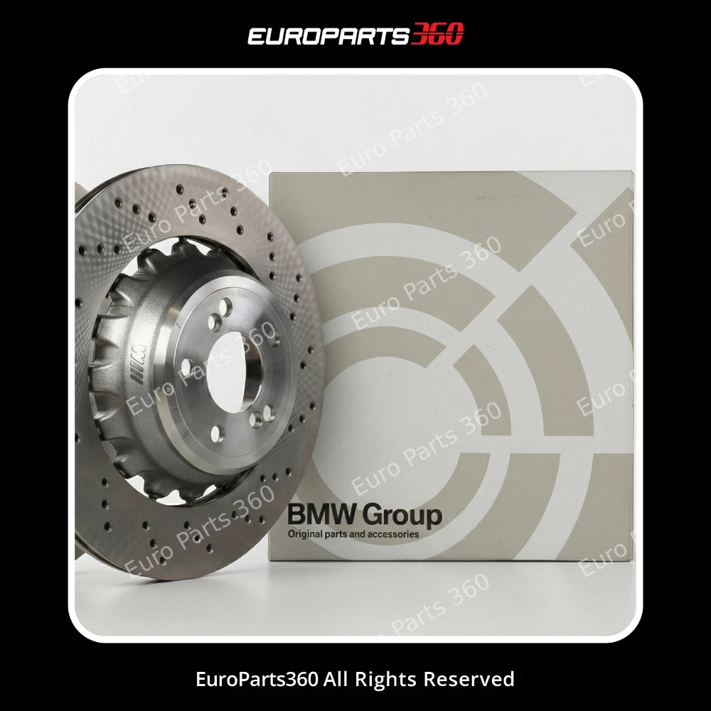 BMW X5M X6M Rear Brake Disc Set 34212284903 & 34212284904 2014-19 Europarts360