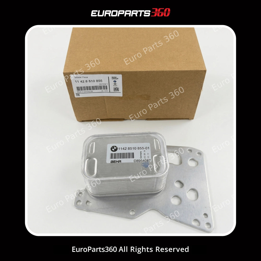 BMW 3-7 Series X3-X6 F01 F02 Engine Oil Cooler 11428510855 2011–2019 Europarts360