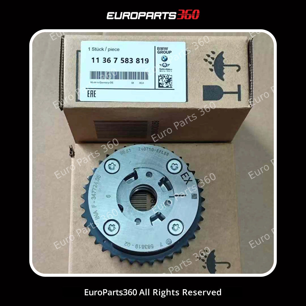 BMW 2-5 X1-X5 Z4 Kit de réglage d'arbre à cames Admission et Échappement 11367583818 11367583819