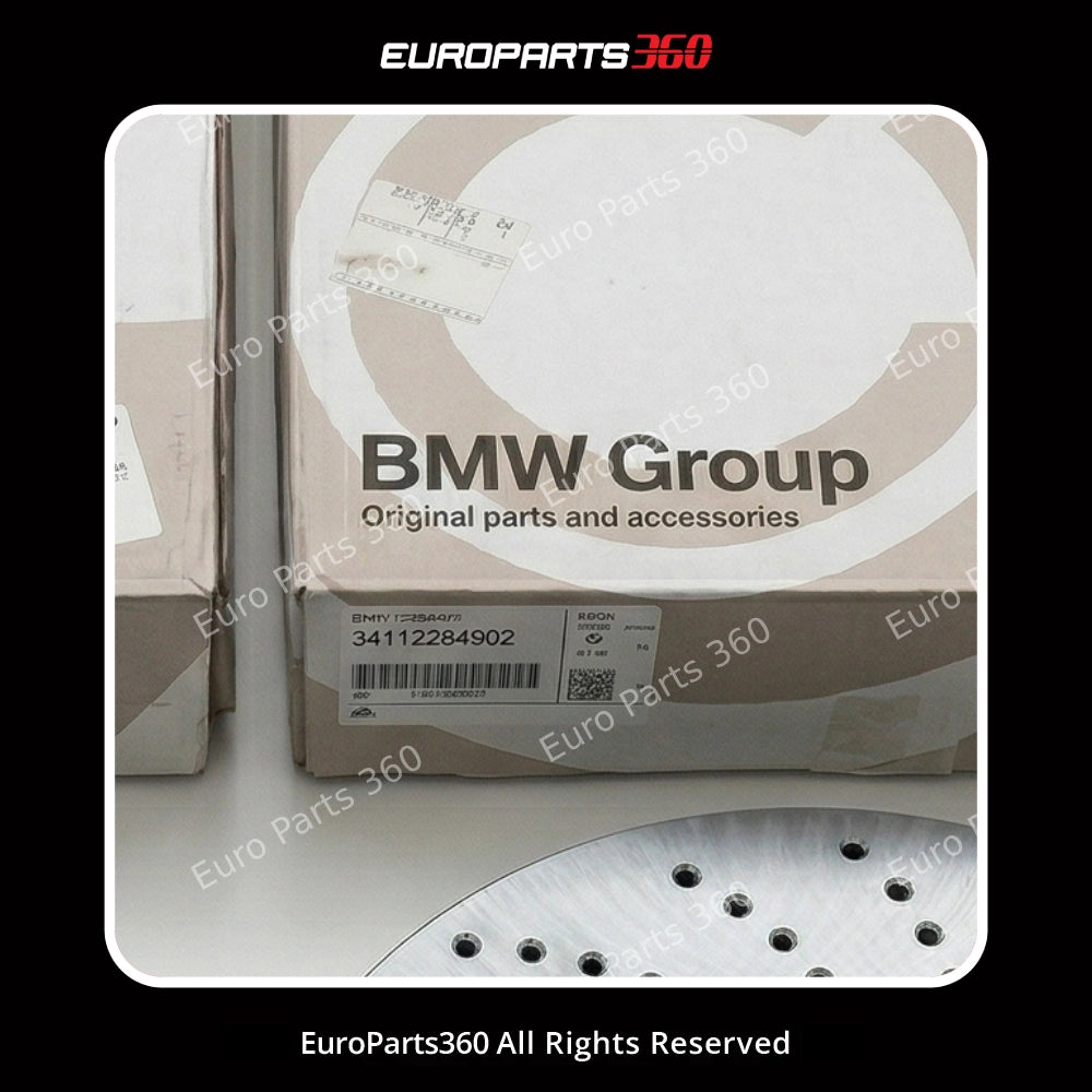 BMW X5M & X6M Front Brake Rotor Set  F85/F86 (34112284901 / 34112284902) 14-19 Europarts360