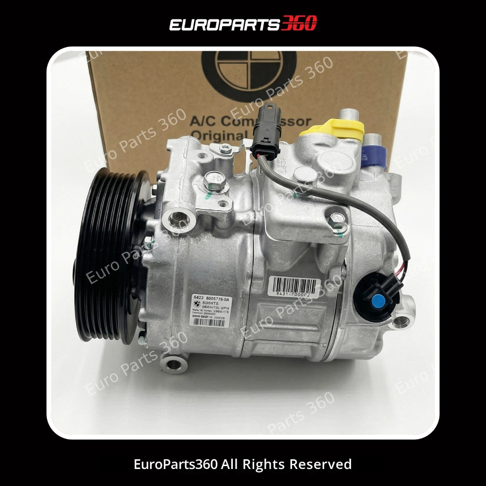BMW 1 3 Series X1 X5 N52 Ac Compressor 64529122618 2004-2013 Europarts360