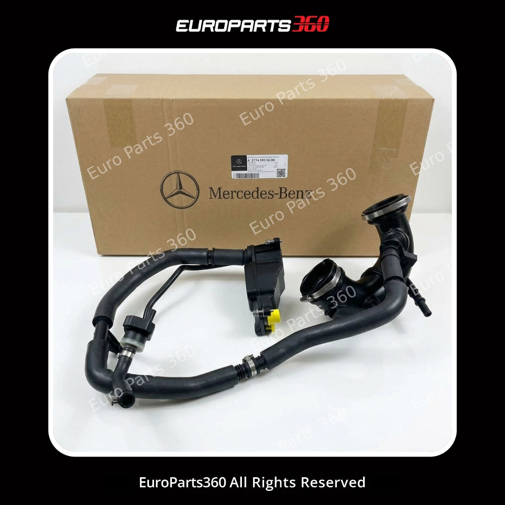 Mercedes-Benz Crankcase Ventilation Suction Line A2740905600 (2015-25) Europarts360