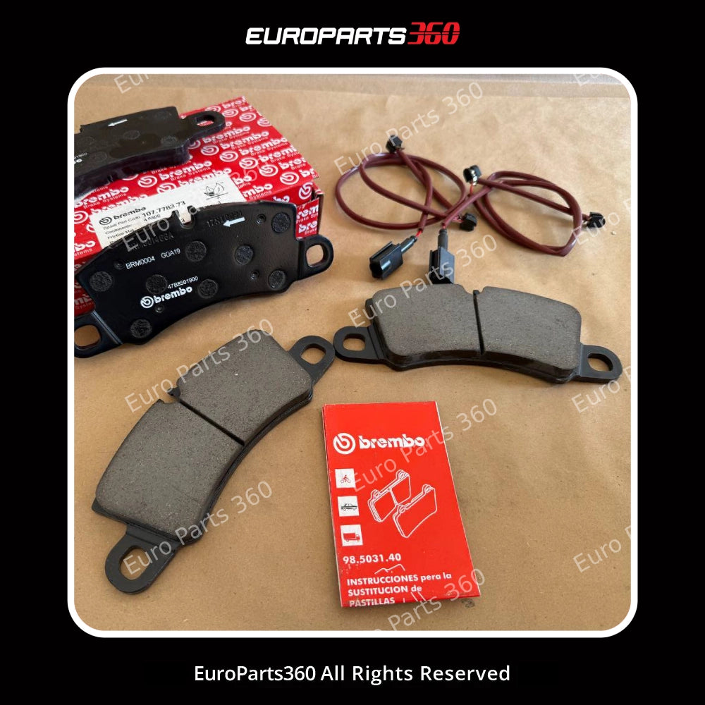 Ferrari F8 488 Gtb Pista Spider Rear Brake Pads Set With Sensors 70003759 (2016-2024)