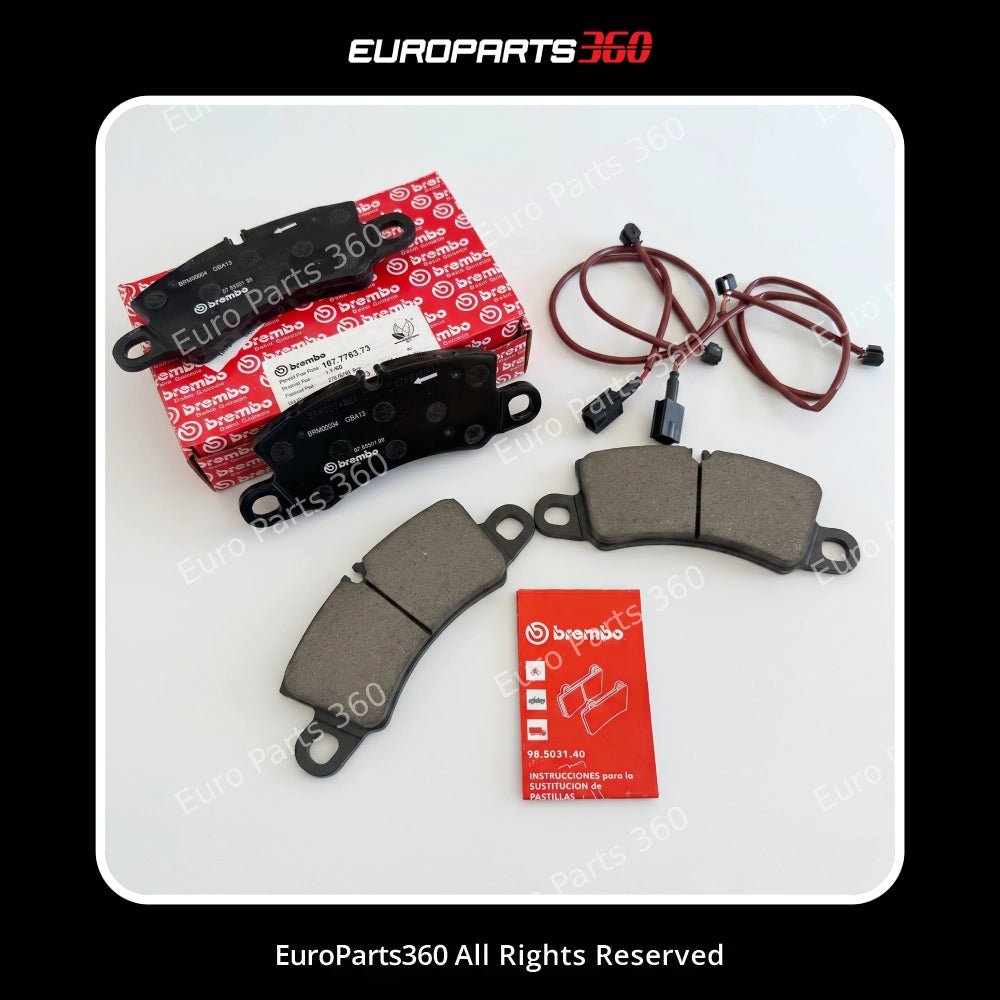 Ferrari F8 488 Gtb Pista Spider Rear Brake Pads Set With Sensors 70003759 (2016-2024)