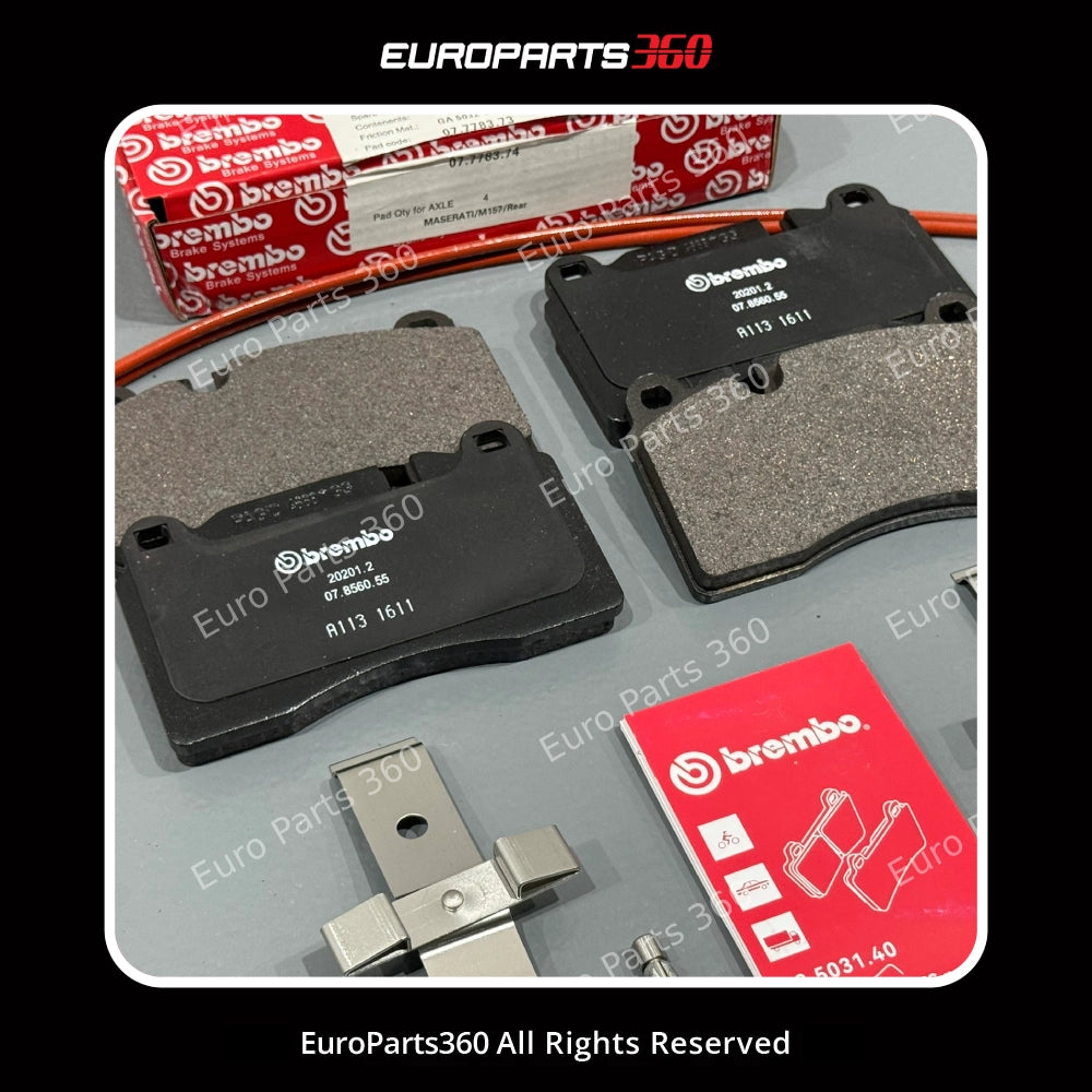 Ferrari California 458 Italia,Rear Brake Pads Kit w/ Sensors 70002544 Europarts360