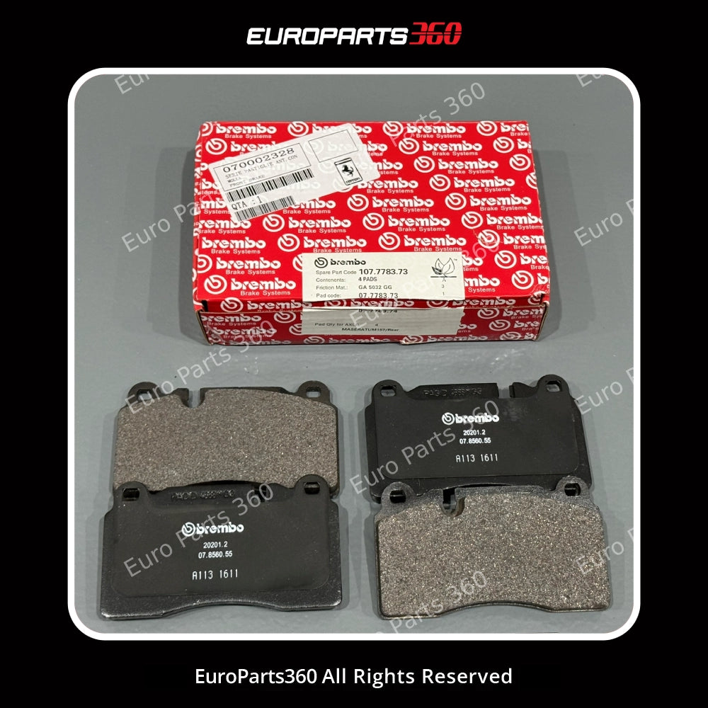 Ferrari California 458 Italia,Rear Brake Pads Kit w/ Sensors 70002544 Europarts360