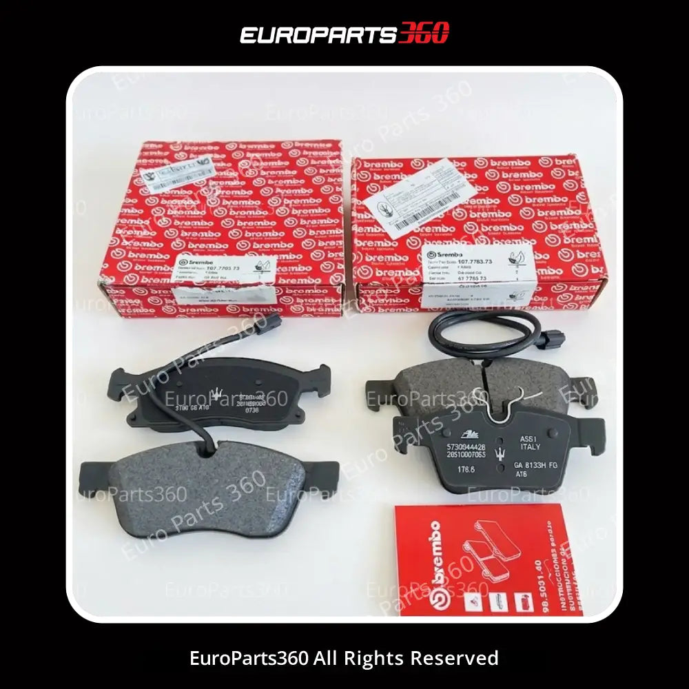 Maserati Levante Base Front & Rear Brake Pads 673004427 & 673004626 Europarts360