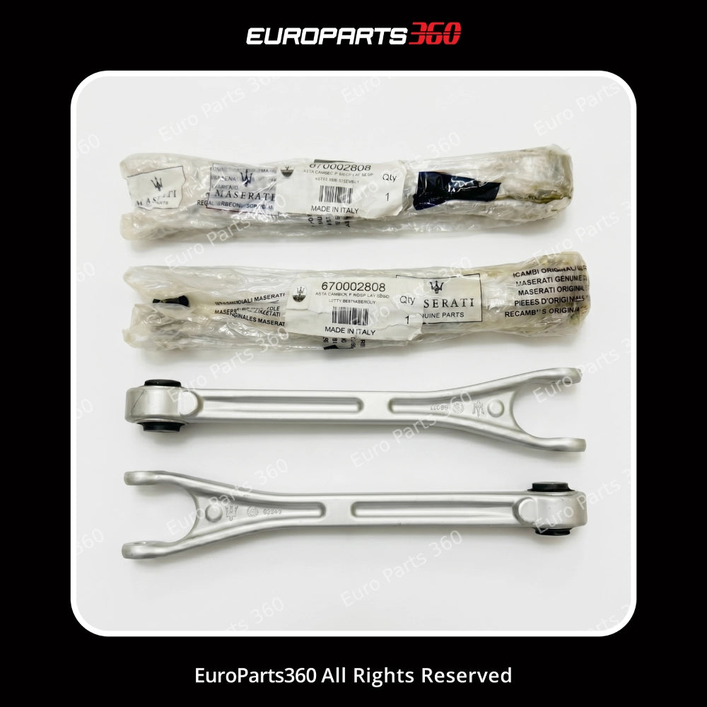 Maserati Ghibli, Quattroporte Rear Lower Control Arm Set (670002808)  Europarts360