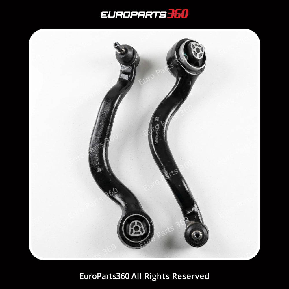 BMW X5 X6 Front Lower Rearward Control Arm Set 31126851691 31126851692 13-19 Europarts360
