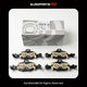 BMW 2 3 4 5 6 7 Series X3-X6 Front Brake Pads with Sensor 34116883469 (15-26)