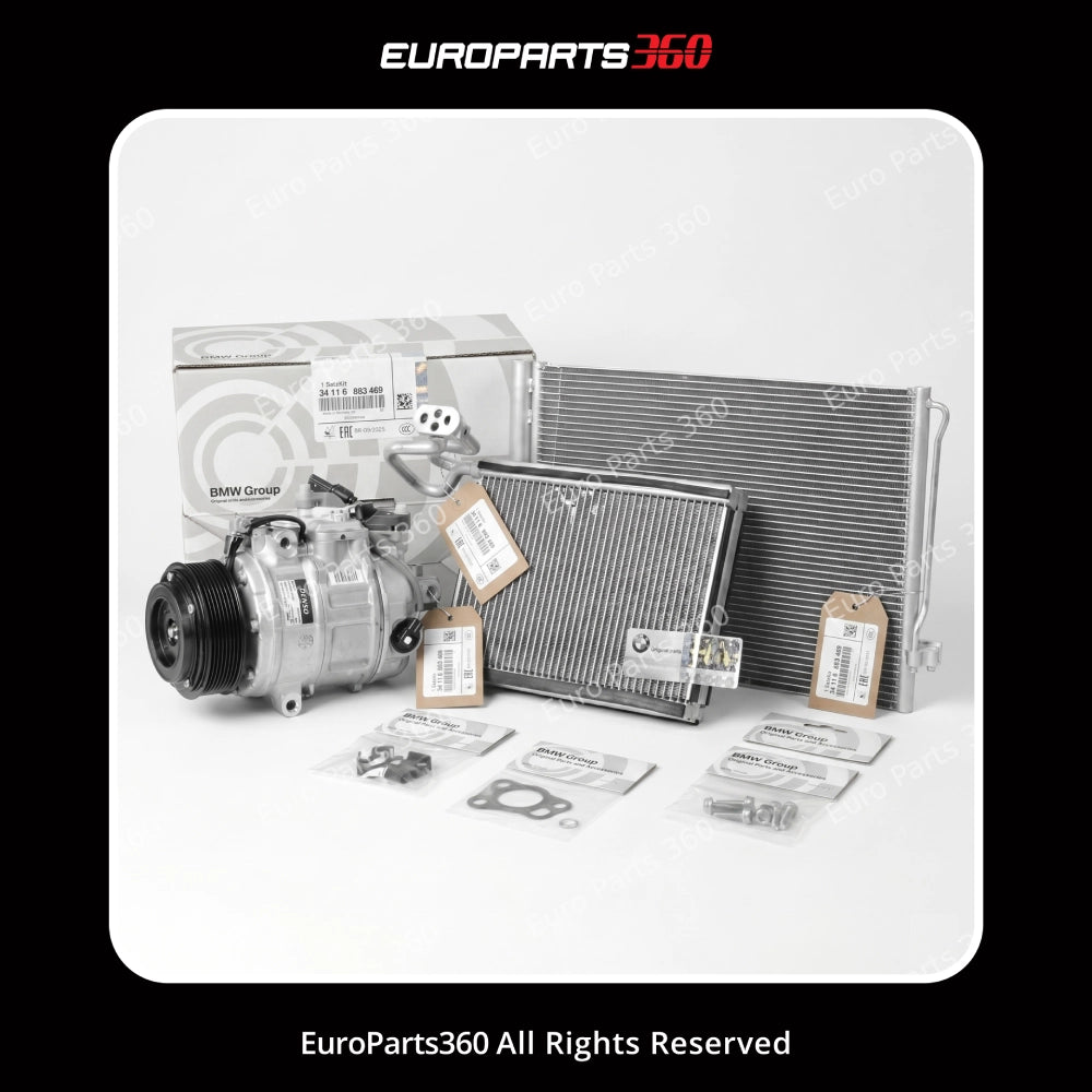 BMW X5 X6 Complete A/C System Kit 64116806555 64509239992 64529217868 06-24 Europarts360