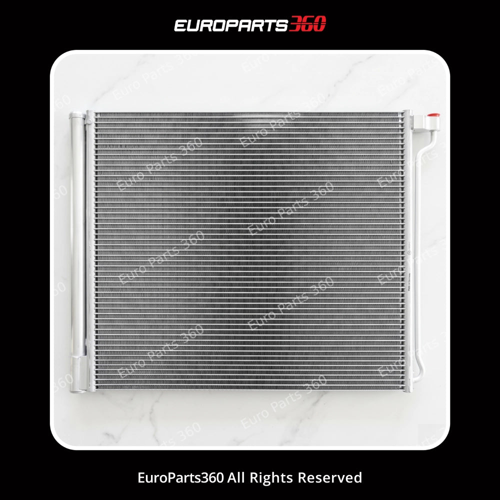 BMW X5 X6 V8 A/C Condenser with Receiver Drier (64509239944) 2009-2019 Europarts360