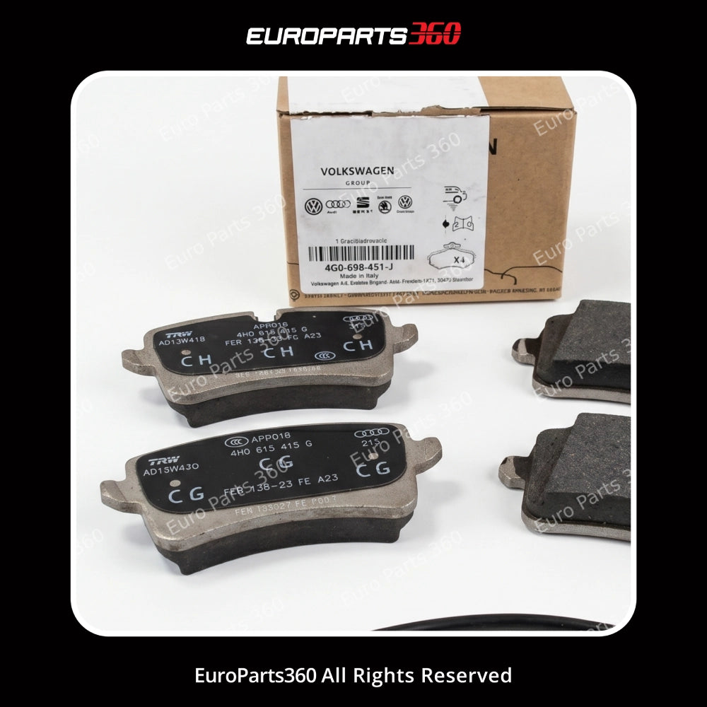 Porsche Macan (95B) Rear Brake Pad Set  9A769845100 PAB698451 (14-26) Europarts360