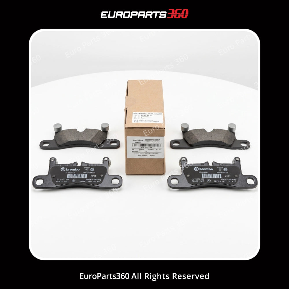  Porsche Cayenne (958) Rear Brake Pad Set 95835293980 (2011-2018) Europarts360