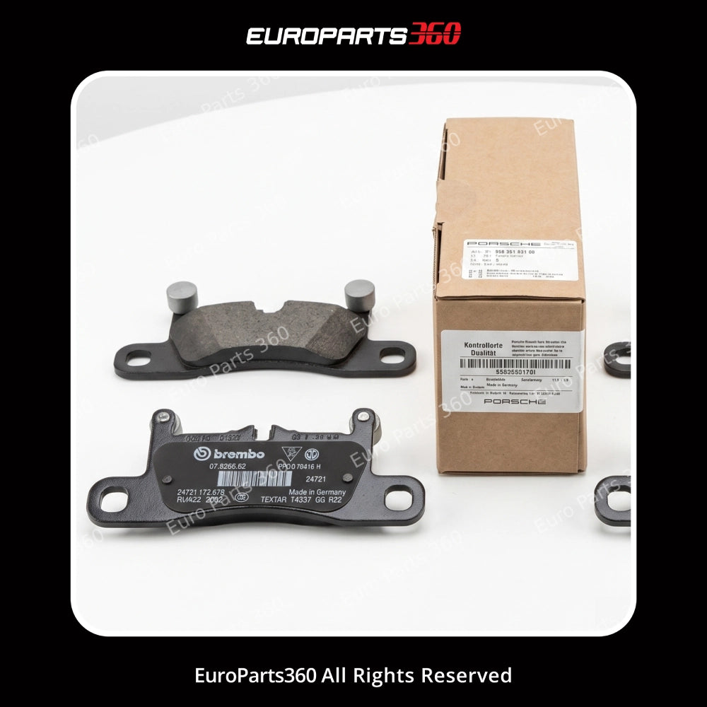  Porsche Cayenne (958) Rear Brake Pad Set 95835293980 (2011-2018) Europarts360