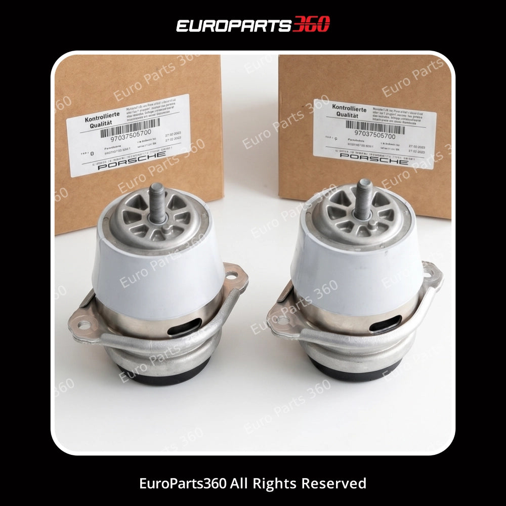  Porsche Panamera Engine Mount Set (Left & Right) 97037505700 (11- 16) Europarts360