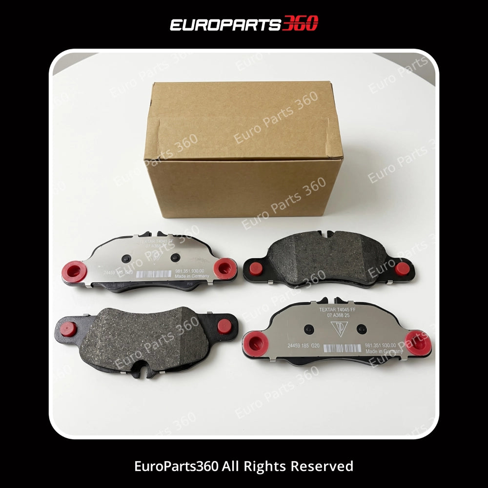 Porsche 911 718 Boxster Cayman Front Brake Pad Set (98135193000) 08-26 Europarts360