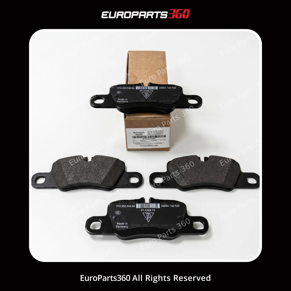 Porsche 911 Taycan Cayenne Front Brake Pad Set w/Sensors 99135294900 Europarts360