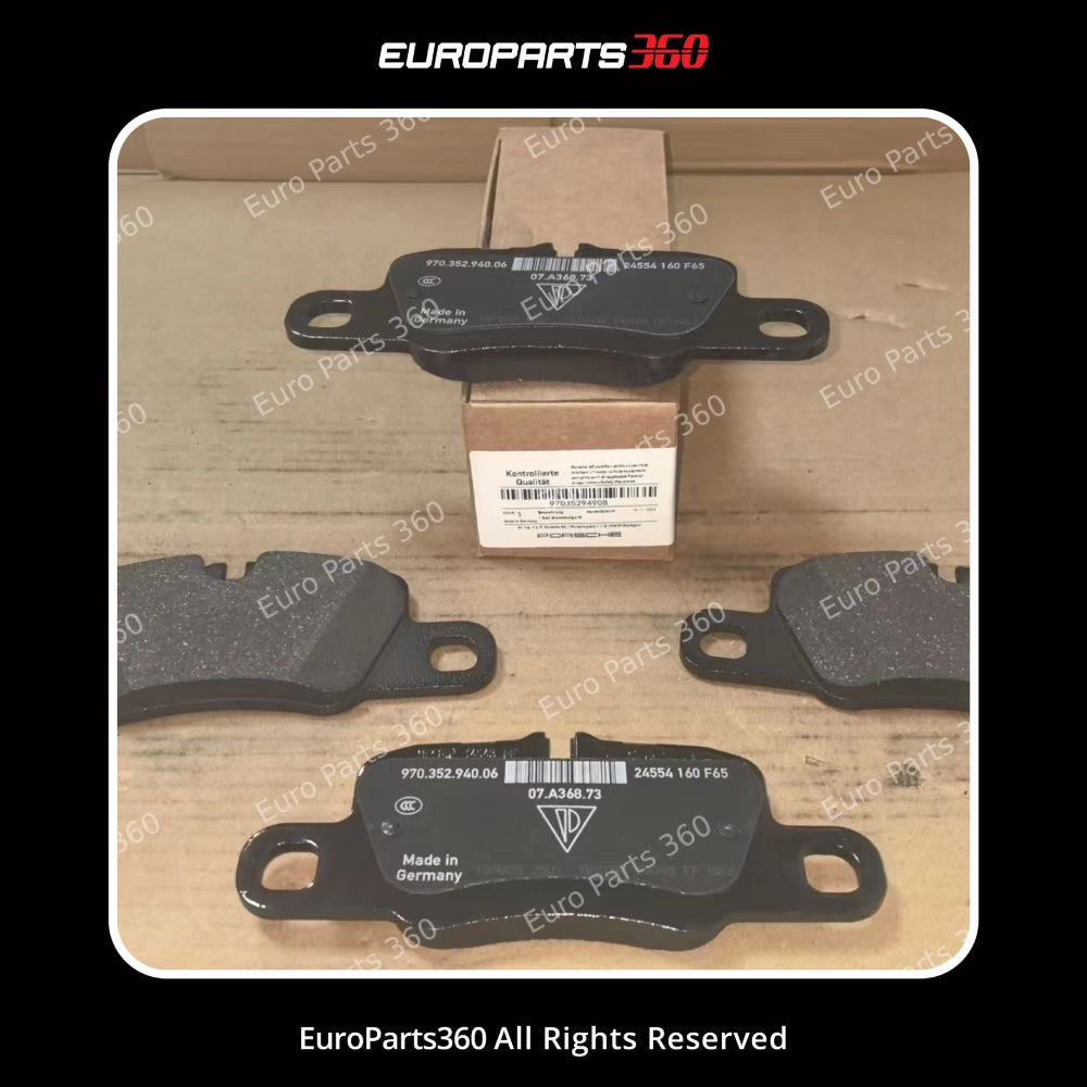 Porsche 911 Taycan Cayenne Front Brake Pad Set w/Sensors 99135294900 Europarts360