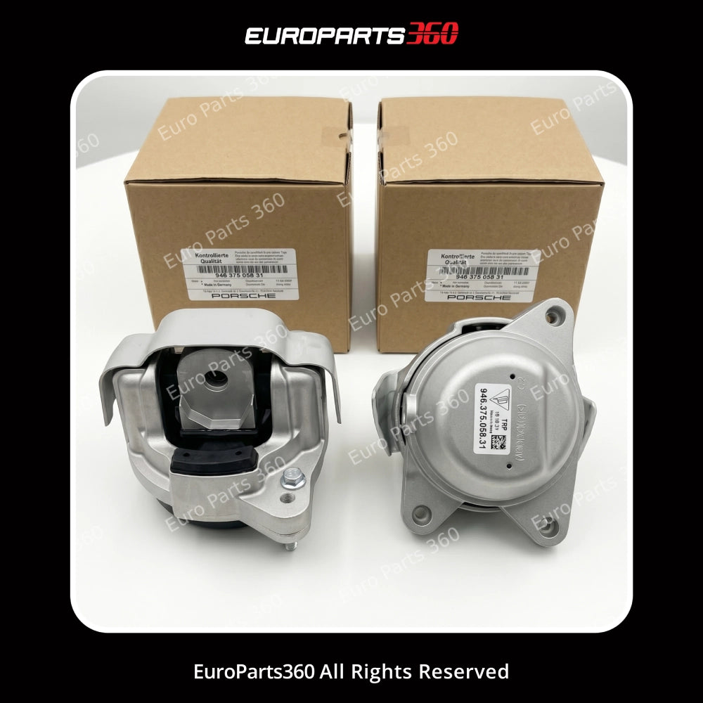 Porsche Macan V6 Engine Mount Set (Left & Right) 94637505731 94637505831