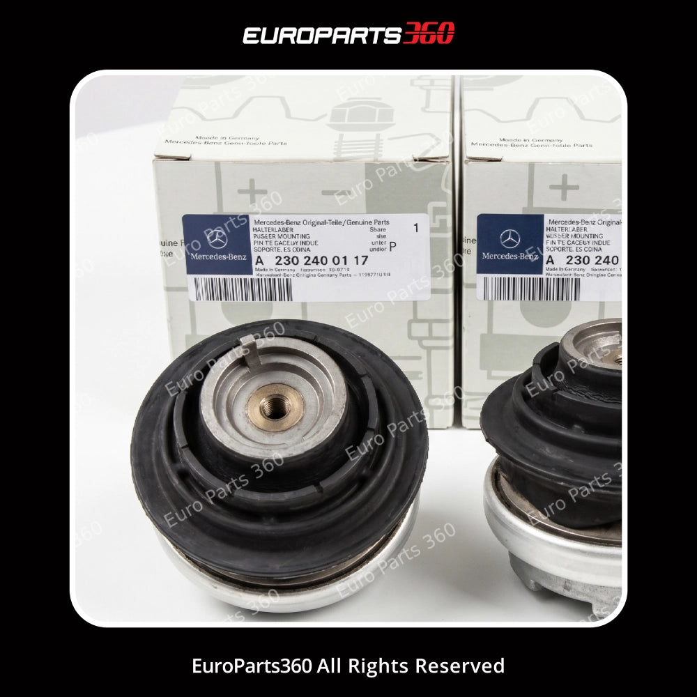 Mercedes-Benz C E SL CLK Engine Mount Set (Left & Right) A2302400117 Europarts360