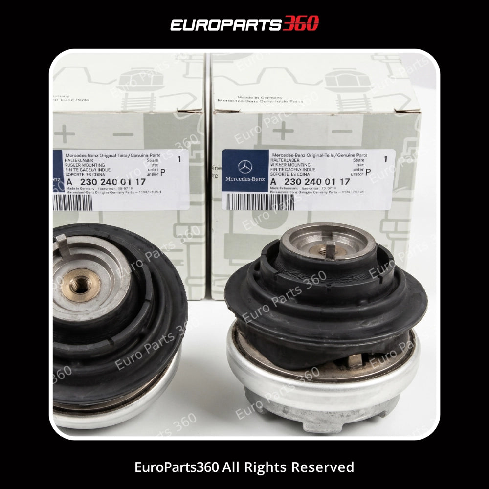 Mercedes-Benz C E SL CLK Engine Mount Set (Left & Right) A2302400117 Europarts360