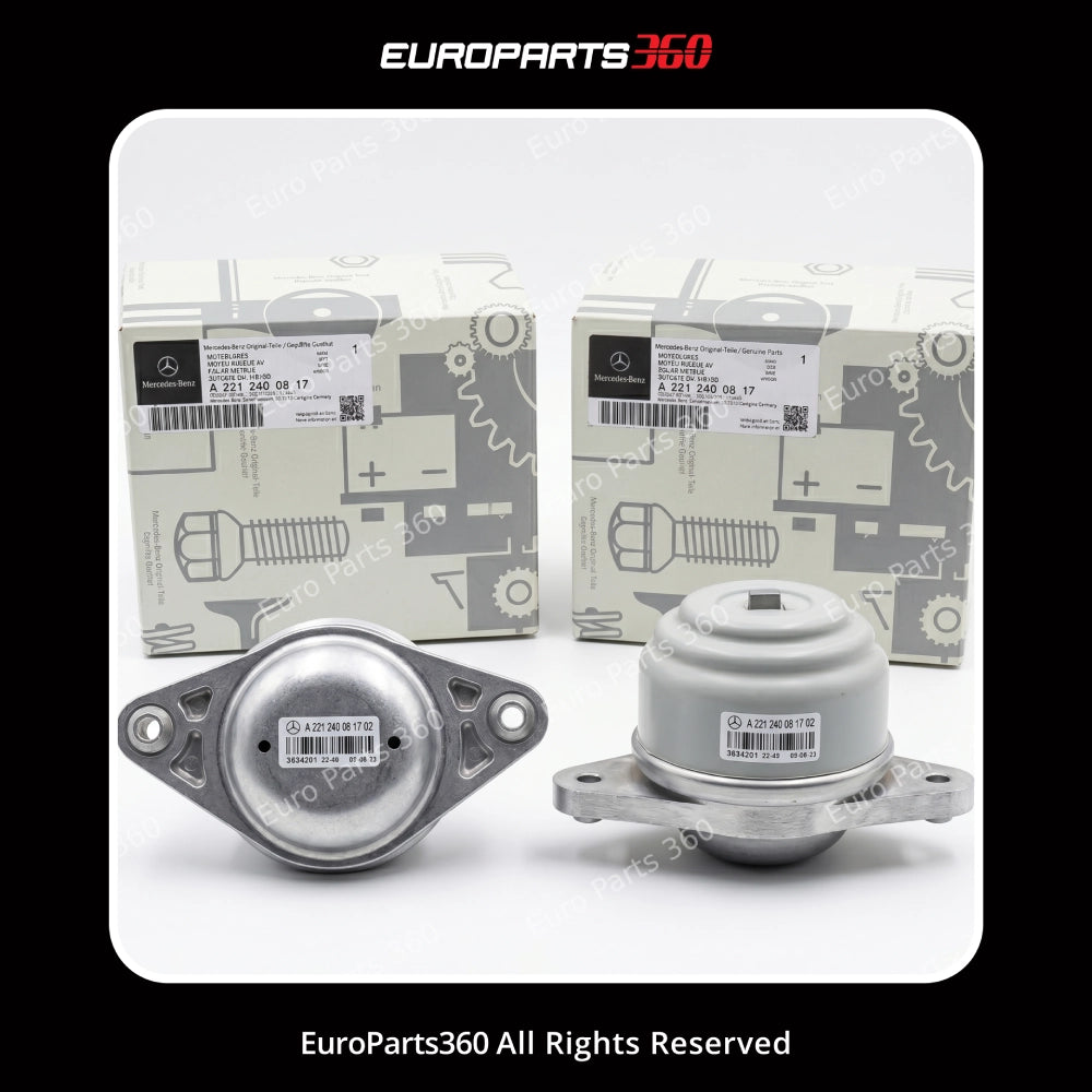 Mercedes-Benz C S-Class Engine Mount Set (Left & Right) A2212400817 Europarts360